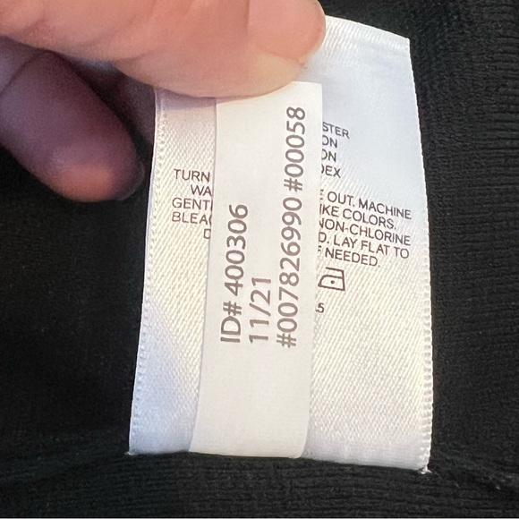 Express Body Contour Black Dress Large - Picture 12 of 14